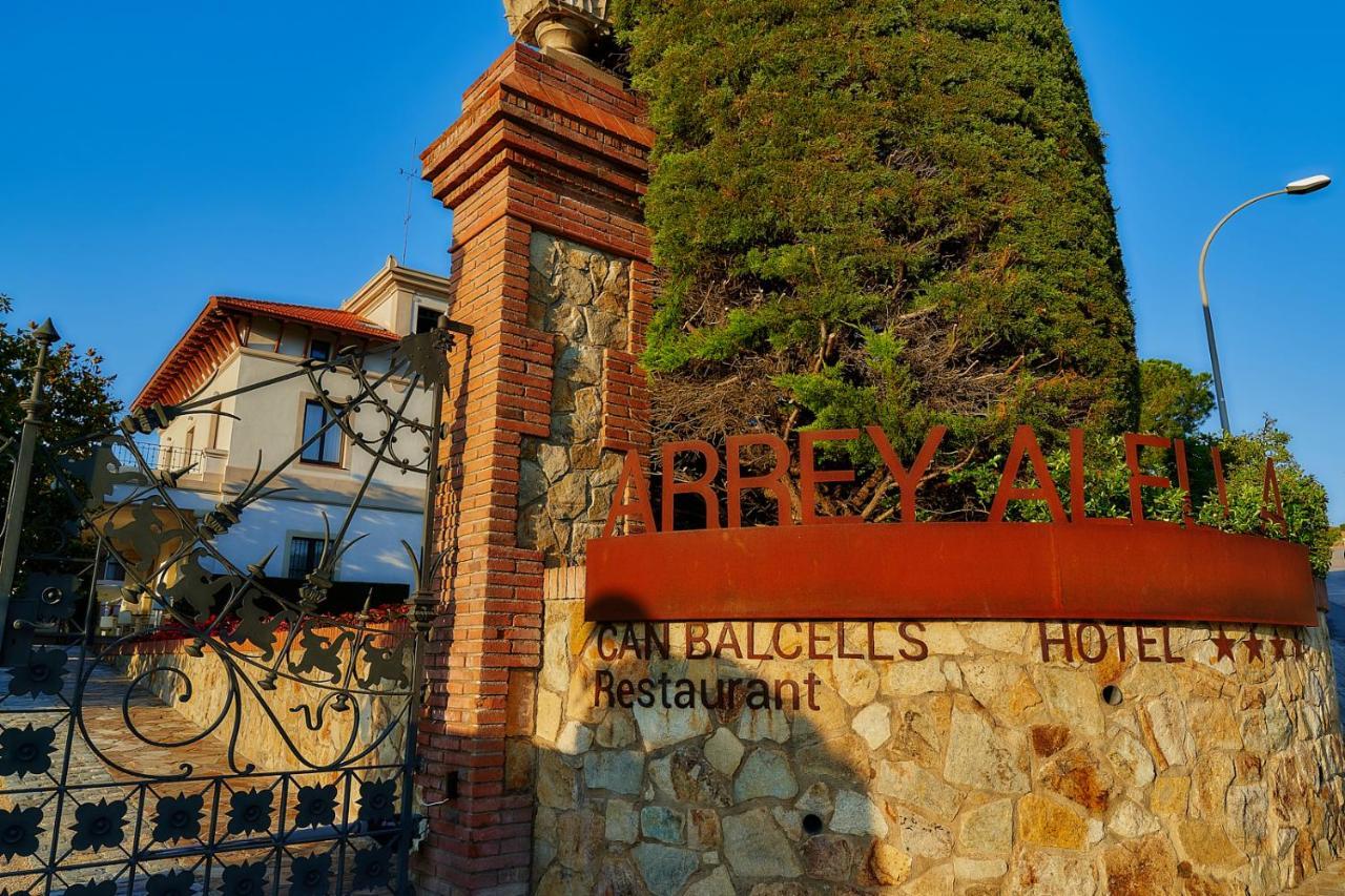 Hotel Arrey Alella Bagian luar foto