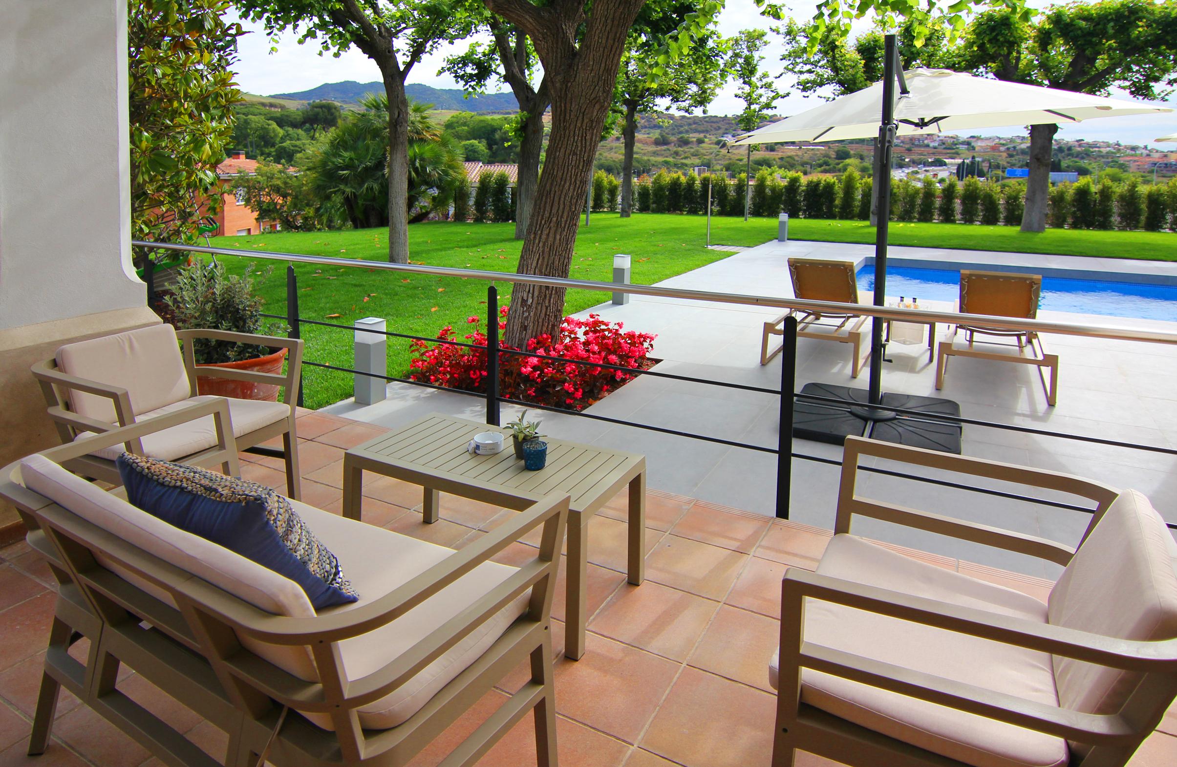 Hotel Arrey Alella Bagian luar foto