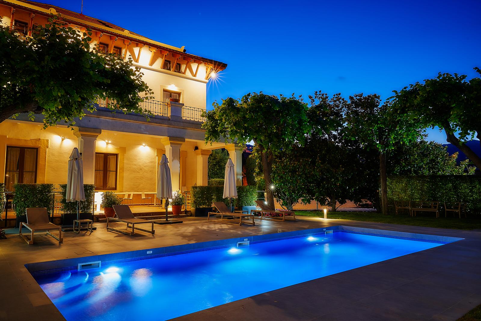 Hotel Arrey Alella Bagian luar foto